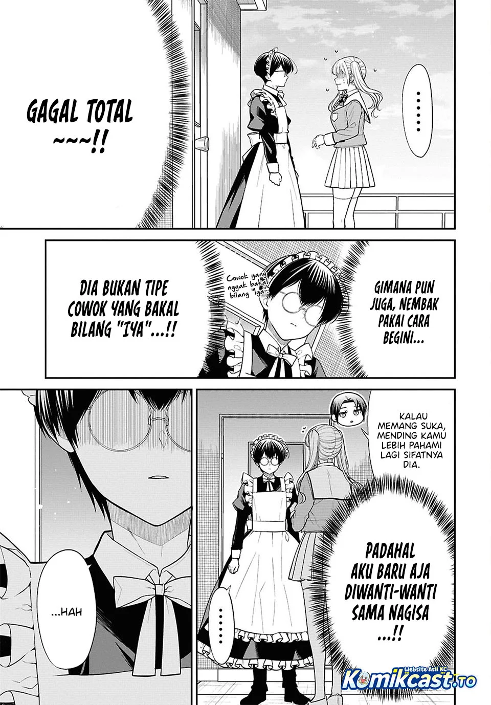 1-nen A-gumi no Monster Chapter 90 Gambar 4