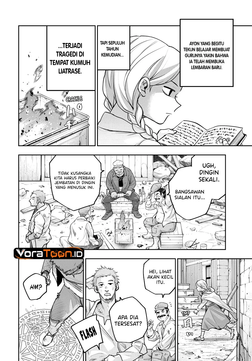 A Court Magician, Who Was Focused On Supportive Magic Because His Allies Were Too Weak, Aims To Become The Strongest After Being Banished Chapter 213 Gambar 3