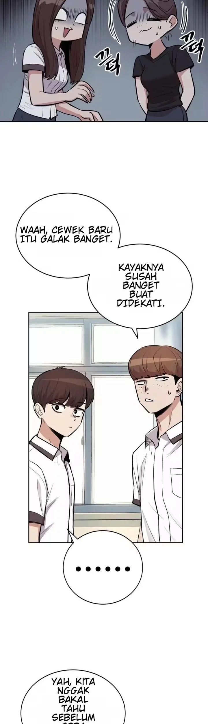 A Girl Who's Bad at Expressing Herself Chapter 1 Gambar 8