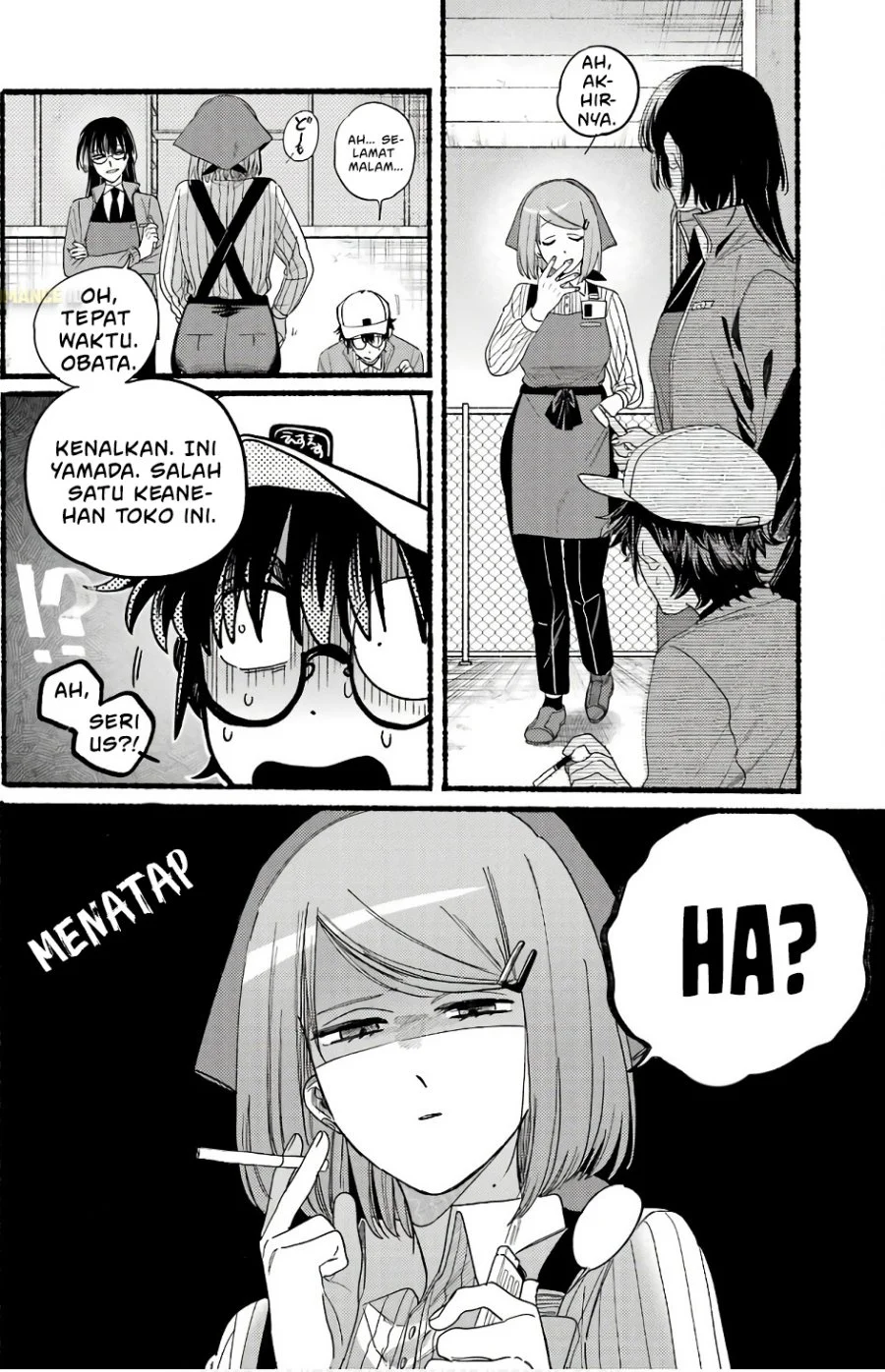 A Story About Smoking at the Back of the Supermarket Chapter 38.5 Gambar 5