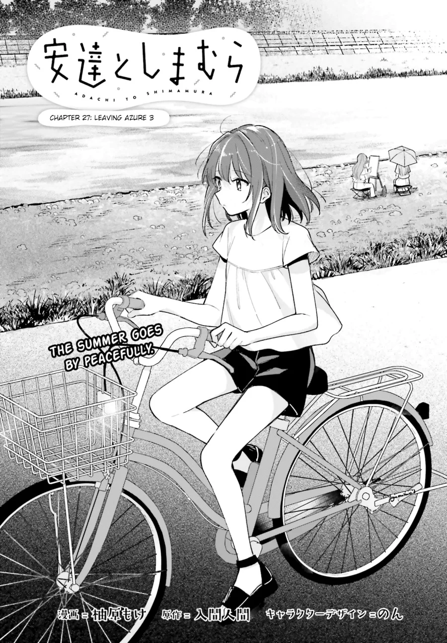 Adachi to Shimamura (YUZUHARA Moke) Chapter 28 Gambar 3