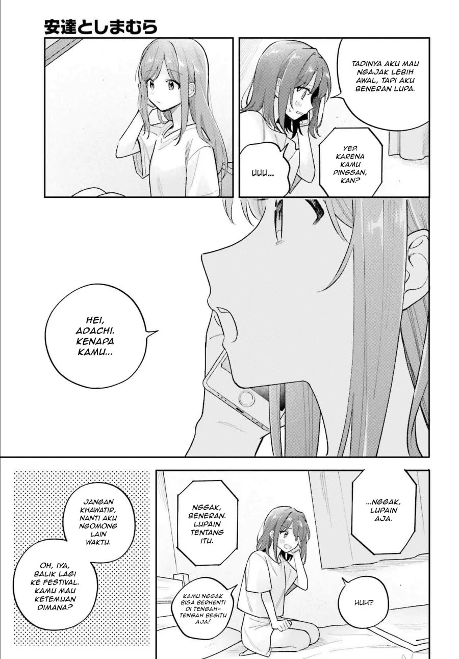 Adachi to Shimamura (YUZUHARA Moke) Chapter 37.3 Gambar 3