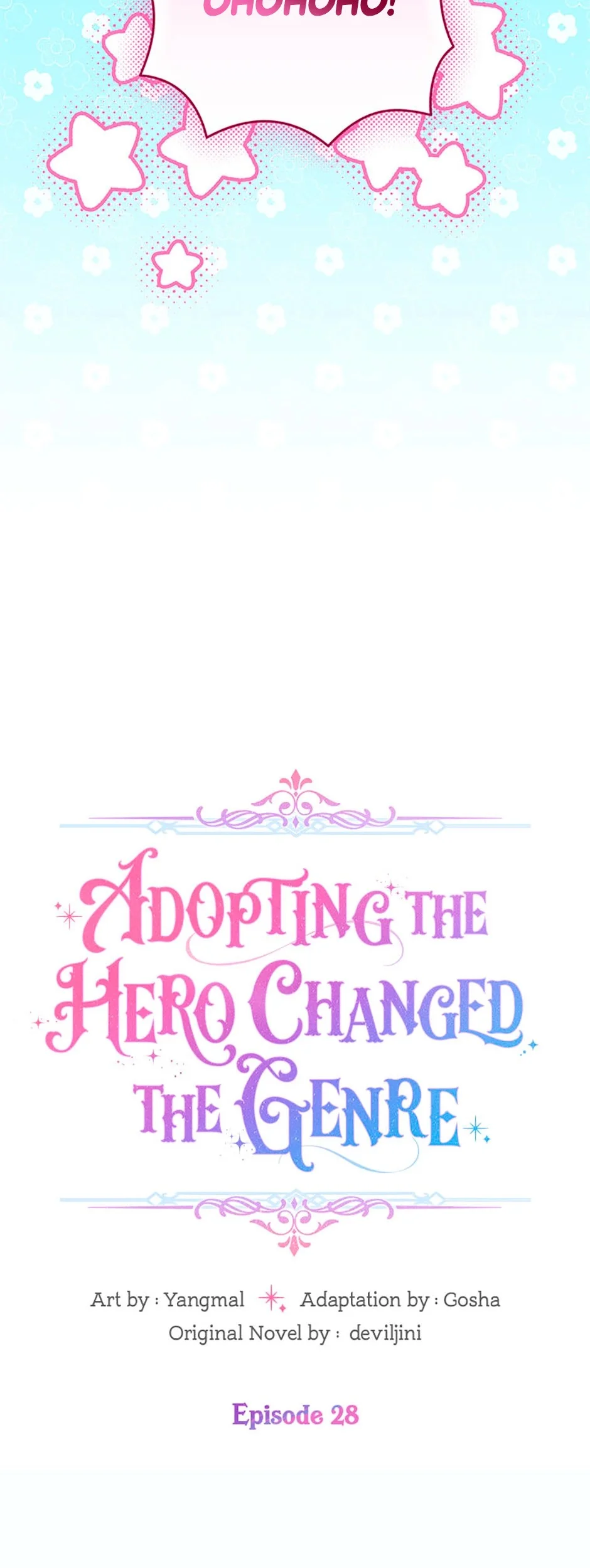 Adopting the Male Protagonist Changed the Genre Chapter 28 Gambar 11