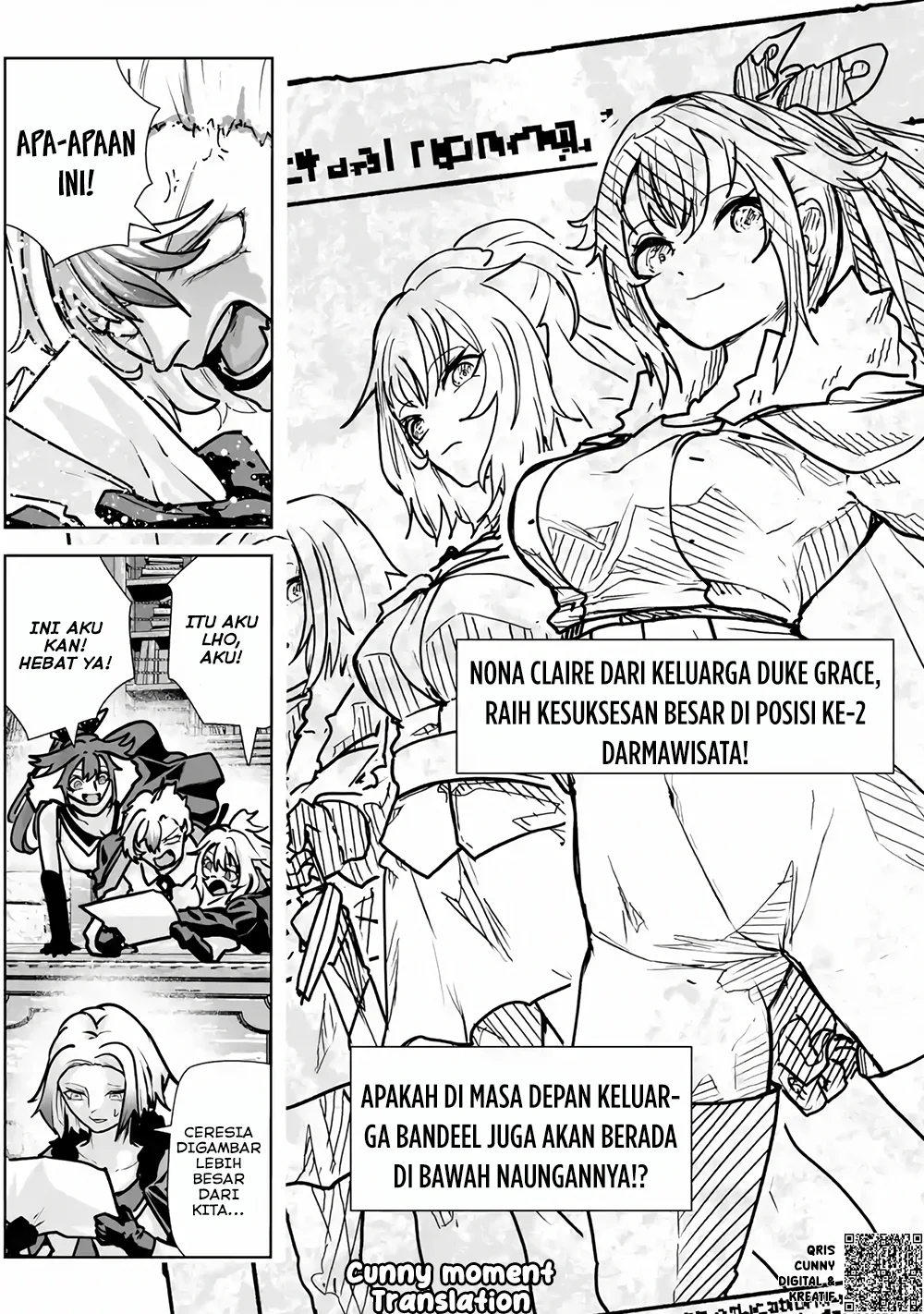 Akuyaku Kizoku ga Hirakinaotte Hametsu Flag wo "Jitsuryoku" de Tatakiotteitara, Itsunomanika Heroine-tachi kara Eiyuushi Sareru you ni Natta Ken Chapter 8.2 Gambar 8
