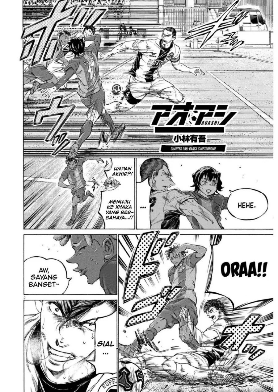 Ao Ashi Chapter 355 Gambar 3