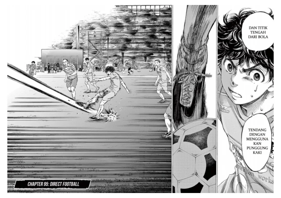 Ao Ashi Chapter 95 Gambar 3