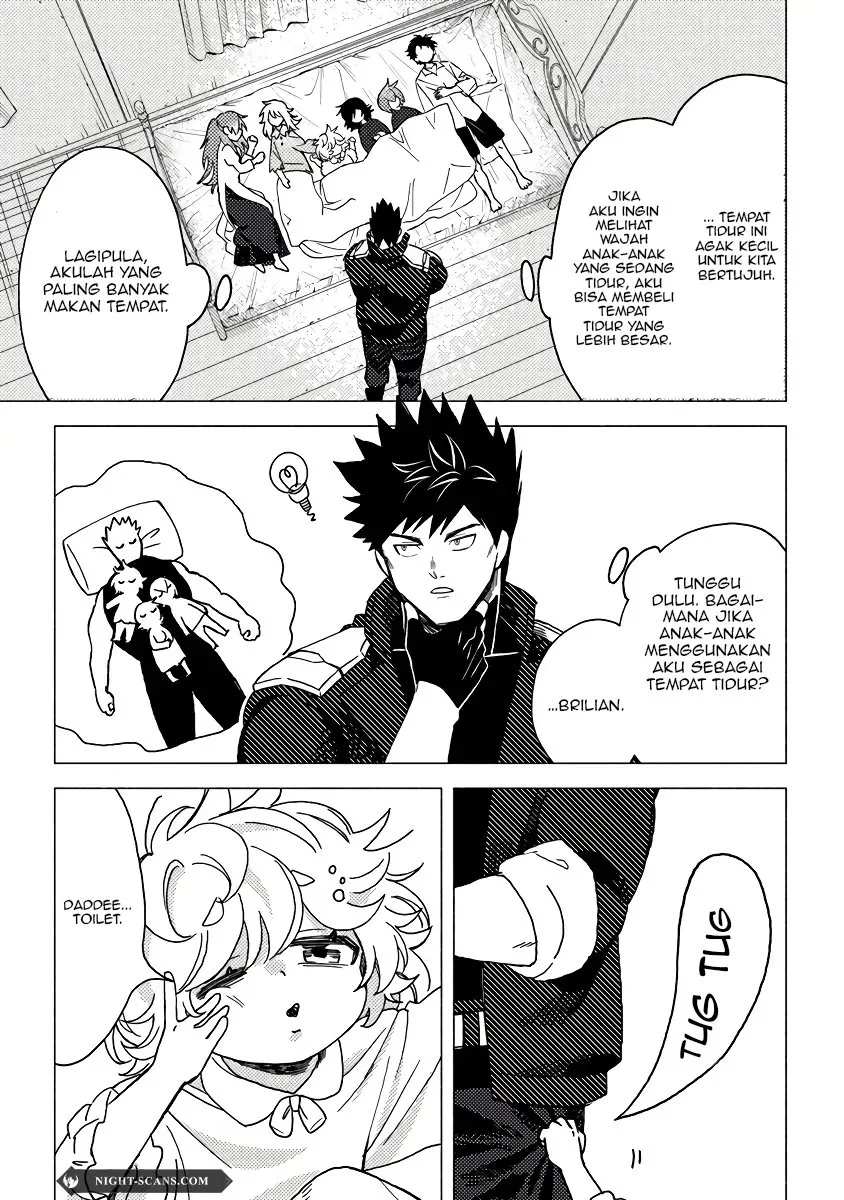 B-Rank Adventurer With an Evil Look Becomes a Daddy to the Protagonist and His Childhood Friends (Akuninzura shita B-kyuu Boukensha) Chapter 11 Gambar 4
