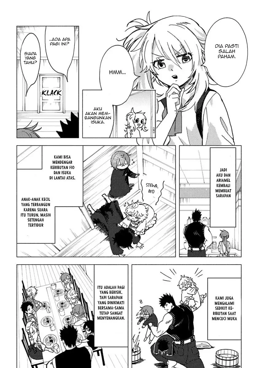 B-Rank Adventurer With an Evil Look Becomes a Daddy to the Protagonist and His Childhood Friends (Akuninzura shita B-kyuu Boukensha) Chapter 13 Gambar 5