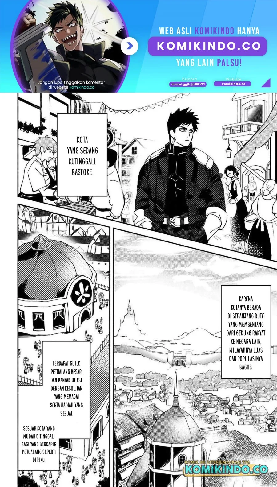 B-Rank Adventurer With an Evil Look Becomes a Daddy to the Protagonist and His Childhood Friends (Akuninzura shita B-kyuu Boukensha) Chapter 3 Gambar 3