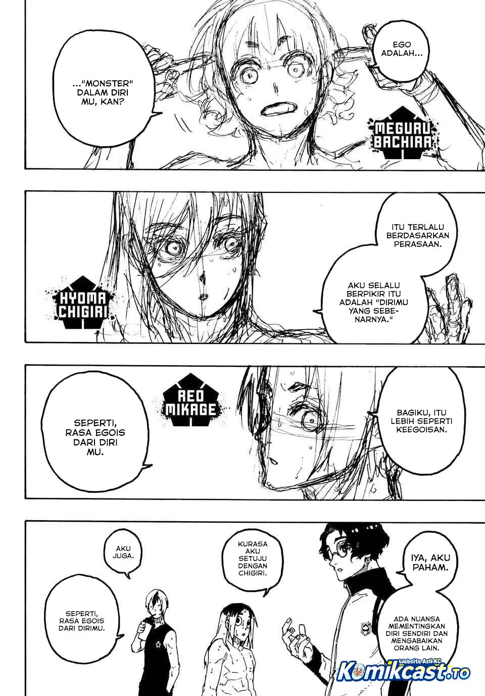 Blue Lock Chapter 350 Gambar 4