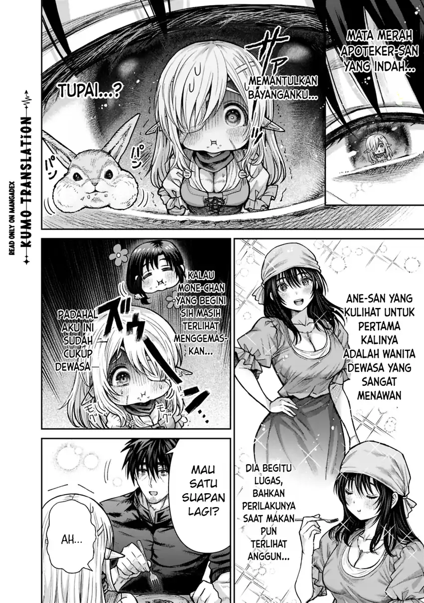 Boroboro no Elf-san wo Shiawase ni Suru Kusuriuri-san Chapter 19.5 Gambar 3