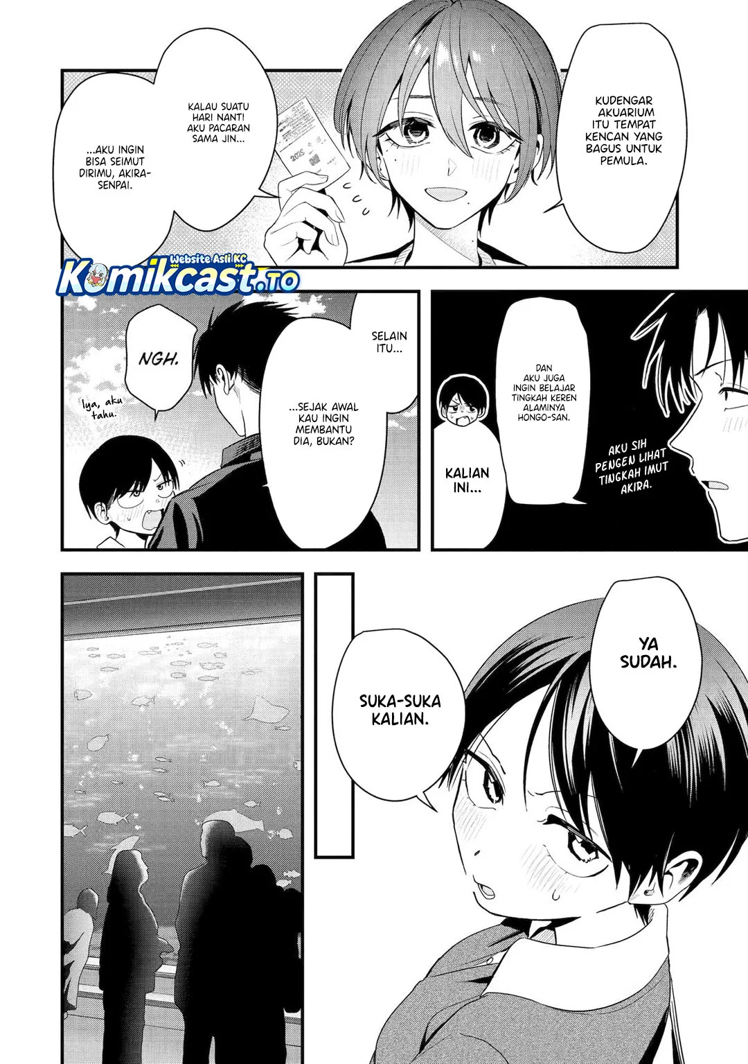 Boyish Kanojo ga Kawai-sugiru Chapter 46 Gambar 3
