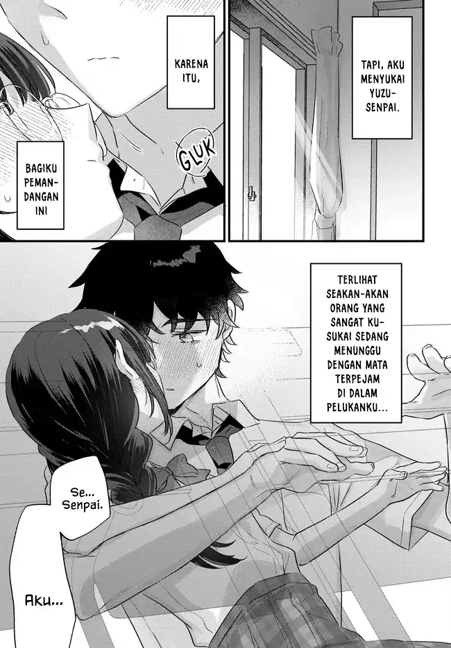Chiisakute Kawaii Bungeibu no Chiteki na Senpai o, Hiza no Ue ni Nosetara Mainichi Suwattekuru you ni natta Chapter 3.2 Gambar 3