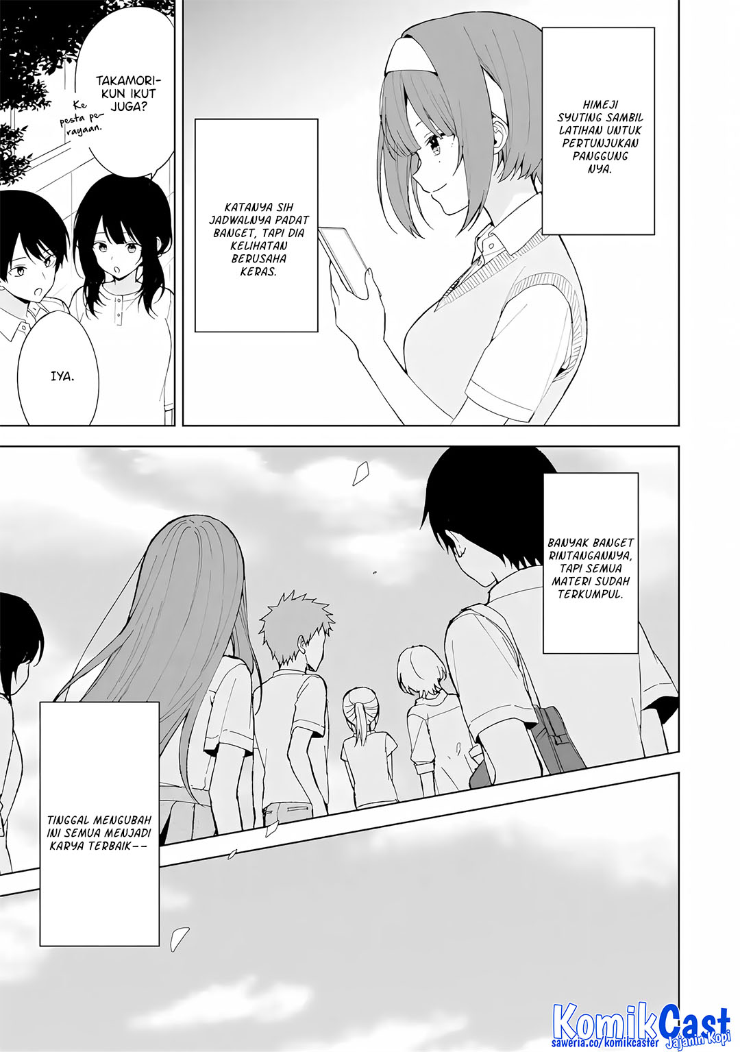 Chikan Saresou ni Natteiru S-kyuu Bishoujo wo Tasuketara Tonari no Seki no Osanajimi datta Chapter 83 Gambar 3