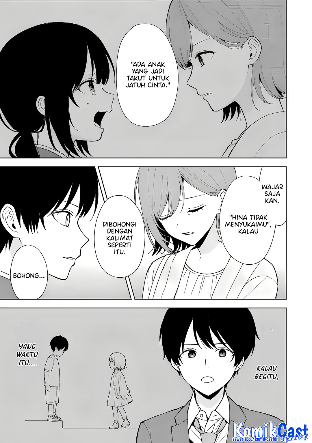 Chikan Saresou ni Natteiru S-kyuu Bishoujo wo Tasuketara Tonari no Seki no Osanajimi datta Chapter 90 Gambar 5