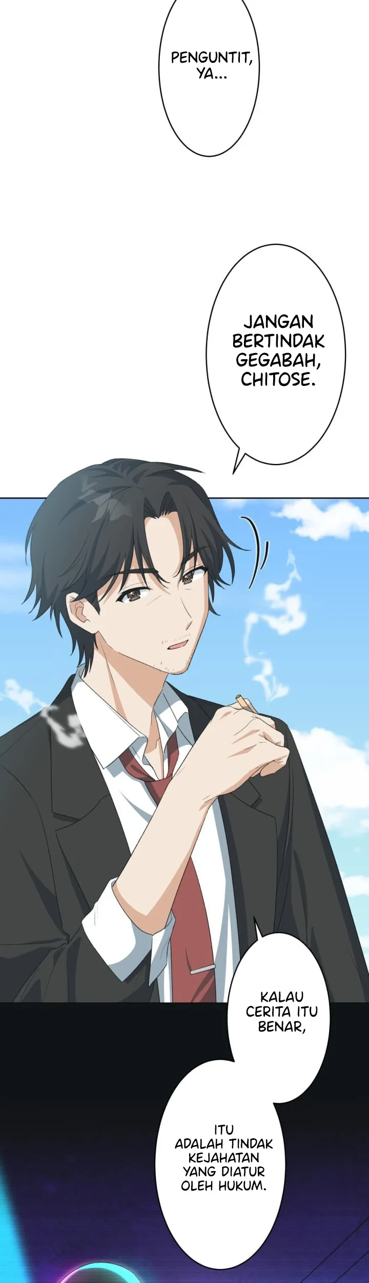 Chitose-kun wa Ramune Bin no Naka (Webtoon) Chapter 4 Gambar 8