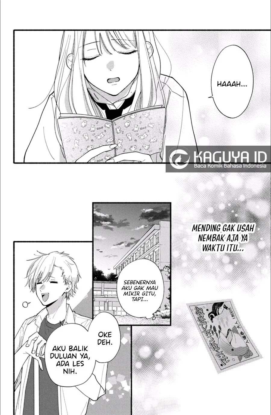 Class no Inkya ni Kareshi no Sainou ga Ari Sugiru Chapter 6.2 Gambar 4