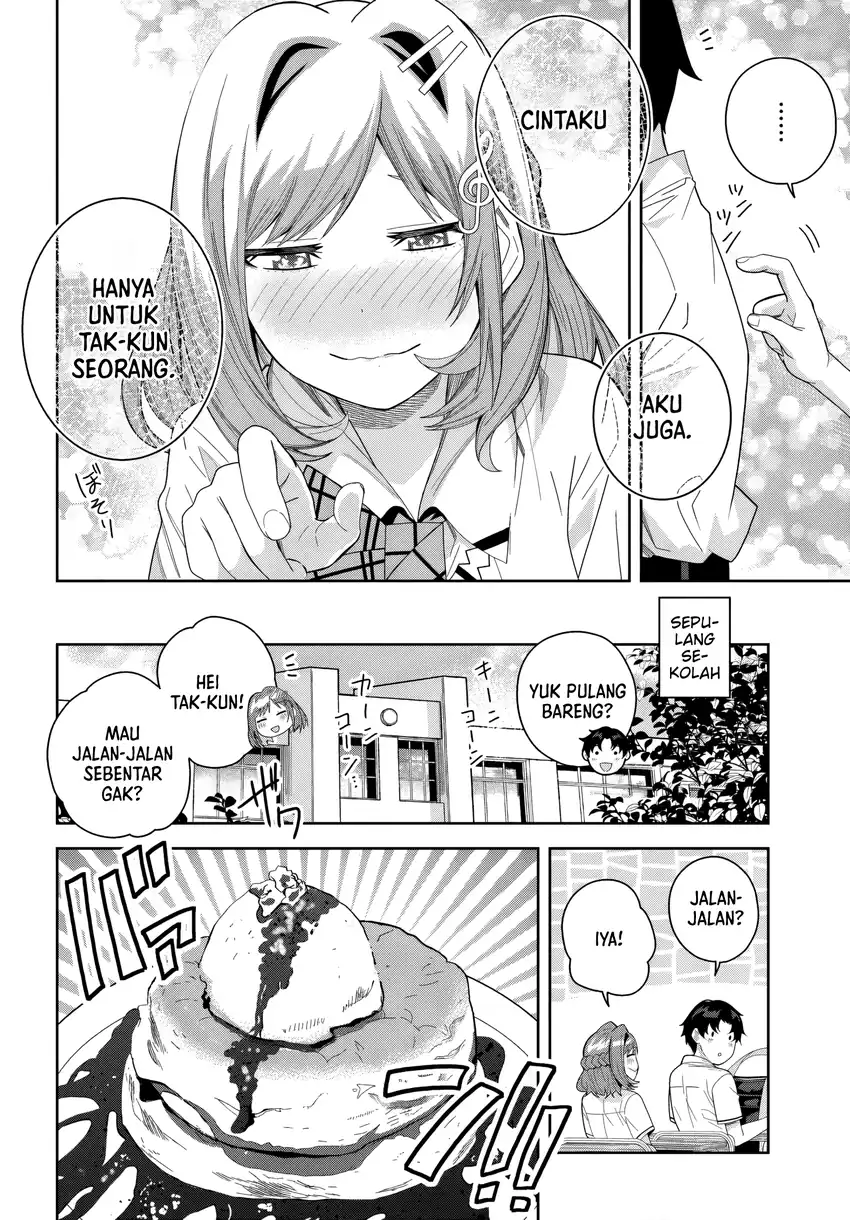Classmate no Moto Idol ga, Tonikaku Kyodou Fushin Nan desu Chapter 25 Gambar 4
