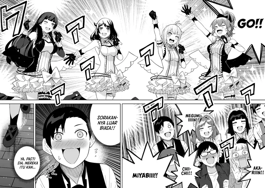 Classmate no Moto Idol ga, Tonikaku Kyodou Fushin Nan desu Chapter 31 Gambar 6
