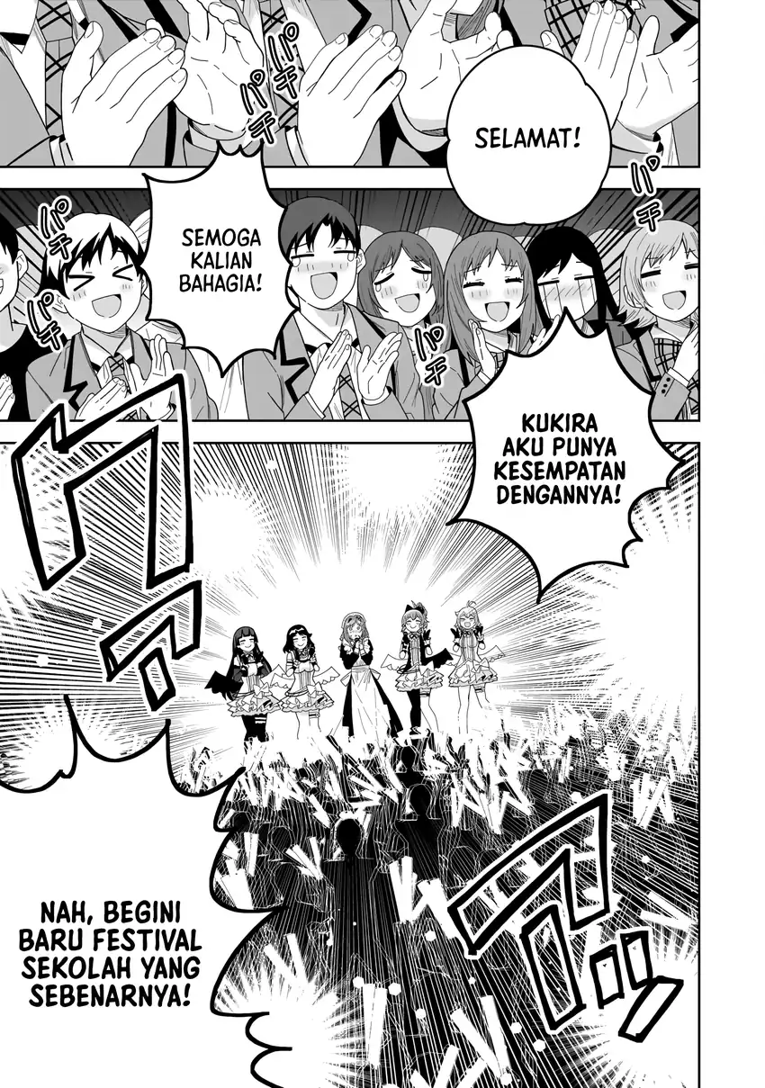 Classmate no Moto Idol ga, Tonikaku Kyodou Fushin Nan desu Chapter 32 Gambar 5