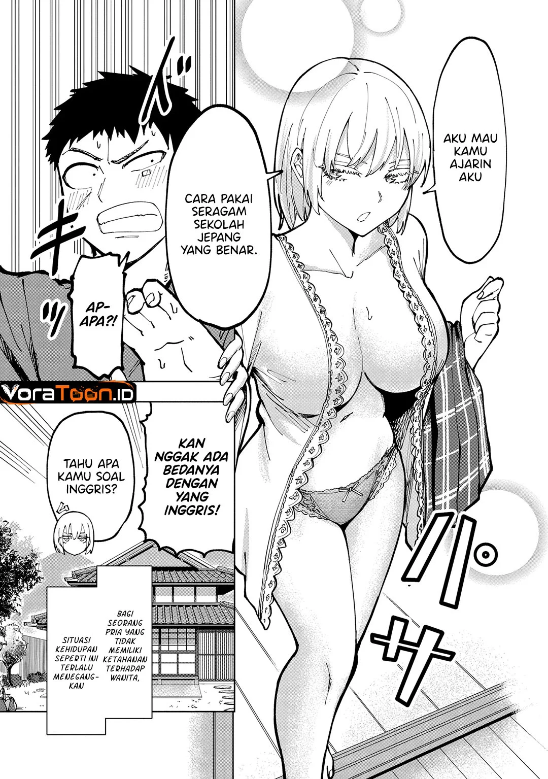 Cool na Eikoku Bishoujo wa Orenchi ni Homestay Shitairashii Chapter 2 Gambar 4