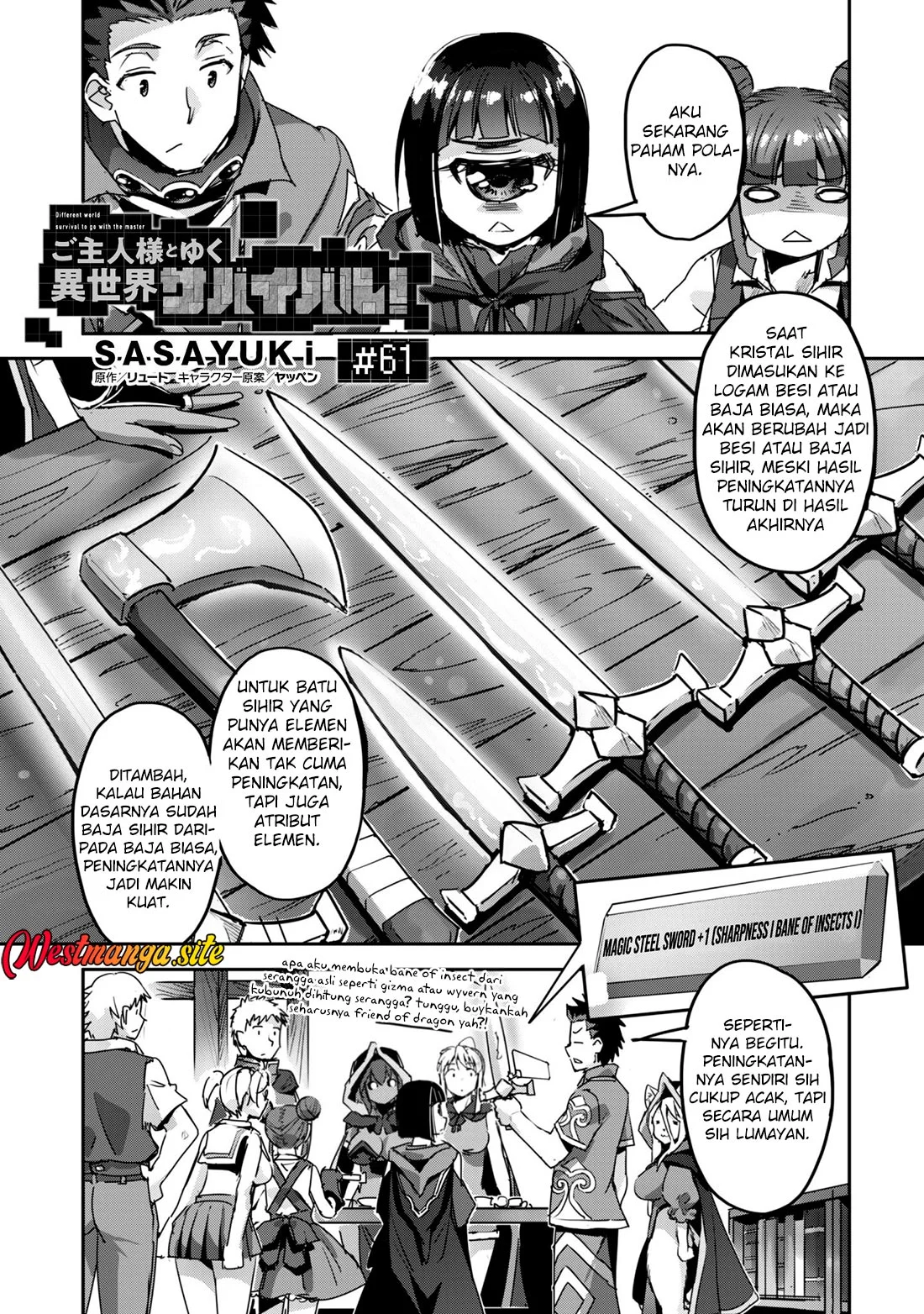 Craft Game no Nouryoku de Isekai Kouryaku!! Chapter 61 Gambar 4