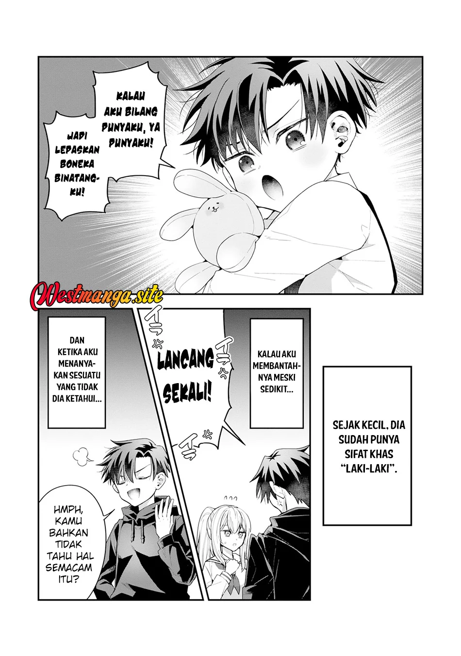 Danjo-hi bagutteiru noni Akuyaku Tensei da to omoikondeiru Yatsu Chapter 4 Gambar 4