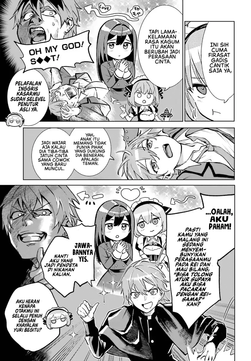 Danshi Kinsei Game Sekai de Ore ga Yarubeki Yuiitsu no Koto – Yuri no Ma ni Hasamaru Otoko to Shite Tensei shite shimaimashita Chapter 14 - Halaman 4