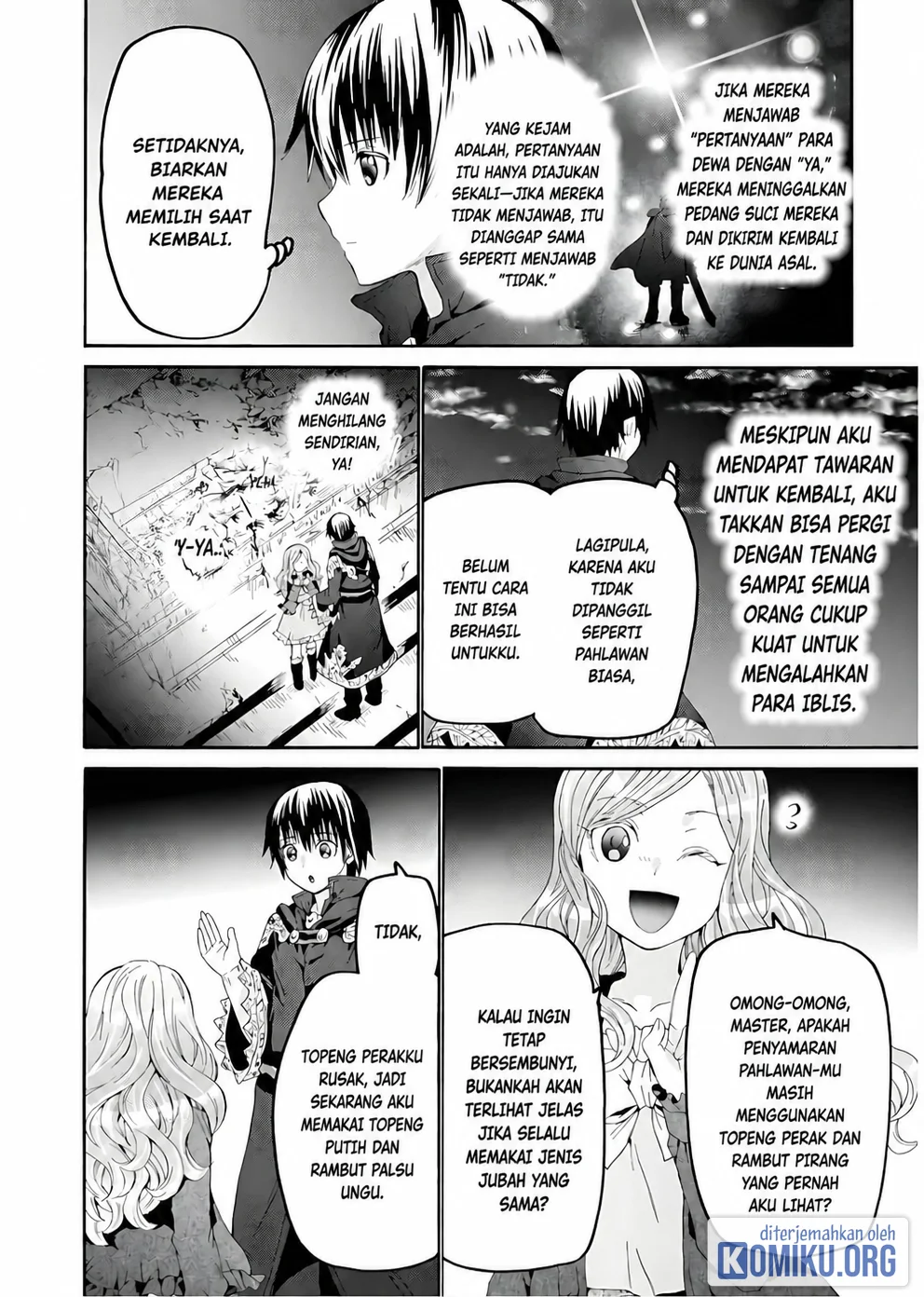 Death March kara Hajimaru Isekai Kyousoukyoku Chapter 109 Gambar 4