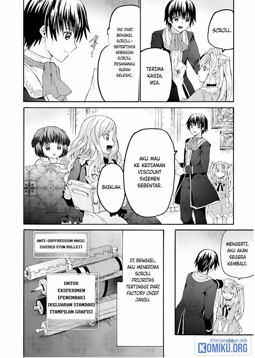 Death March kara Hajimaru Isekai Kyousoukyoku Chapter 111 Gambar 4