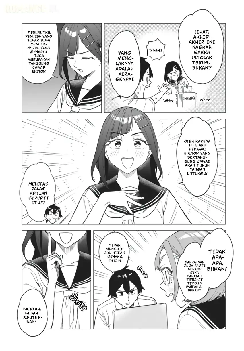 Deochi Mitaina Settei wo Fuyo Shite Kuru Henshuu no Aira-senpai Chapter 1 Gambar 6