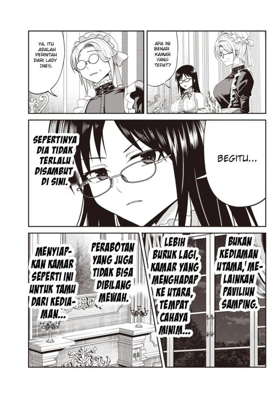 Dokushin Kizoku: Danjohi 1:99 Sekai no Akuyaku Reisoku Chapter 4.1 Gambar 3