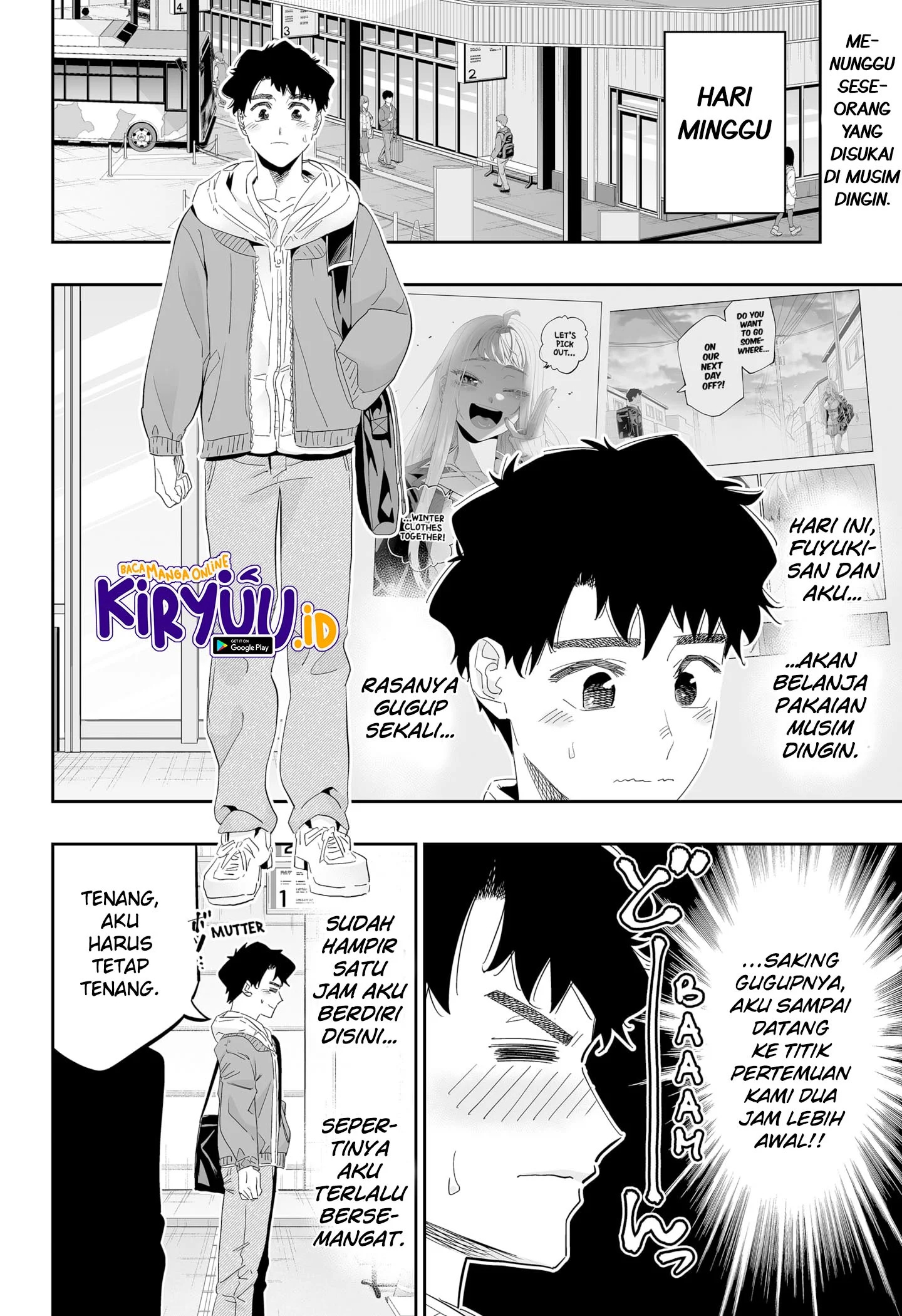 Dosanko Gyaru wa Namaramenkoi Chapter 90 Gambar 4