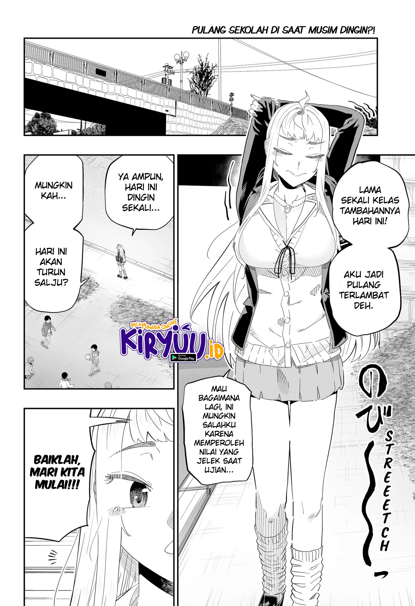 Dosanko Gyaru wa Namaramenkoi Chapter 92 Gambar 4