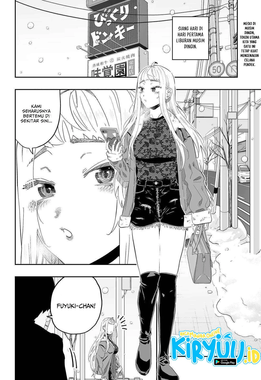 Dosanko Gyaru wa Namaramenkoi Chapter 99 Gambar 4