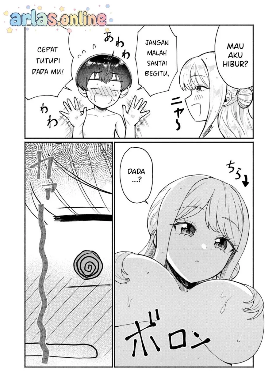 Douyara Ore wa Imadoki Gal na Toshiue Osananajimi kara Gekiomo Kanjou wo Mukerareteiru Rashii Chapter 17 Gambar 4