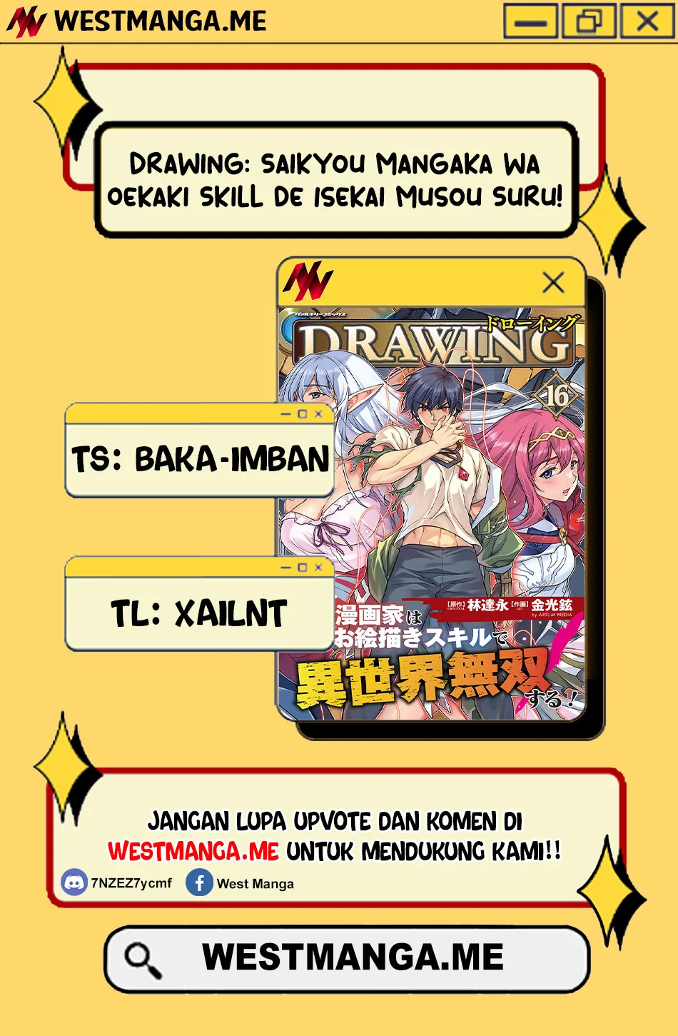 Drawing: Saikyou Mangaka wa Oekaki Skill de Isekai Musou Suru! Chapter 175 Gambar 3