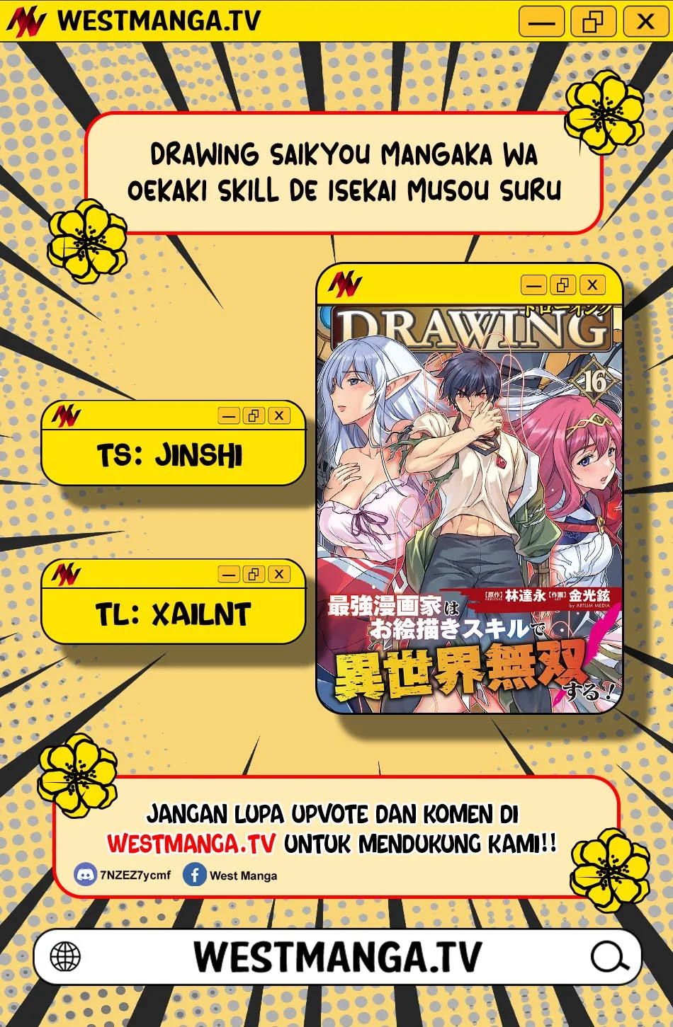 Drawing: Saikyou Mangaka wa Oekaki Skill de Isekai Musou Suru! Chapter 181 Gambar 3