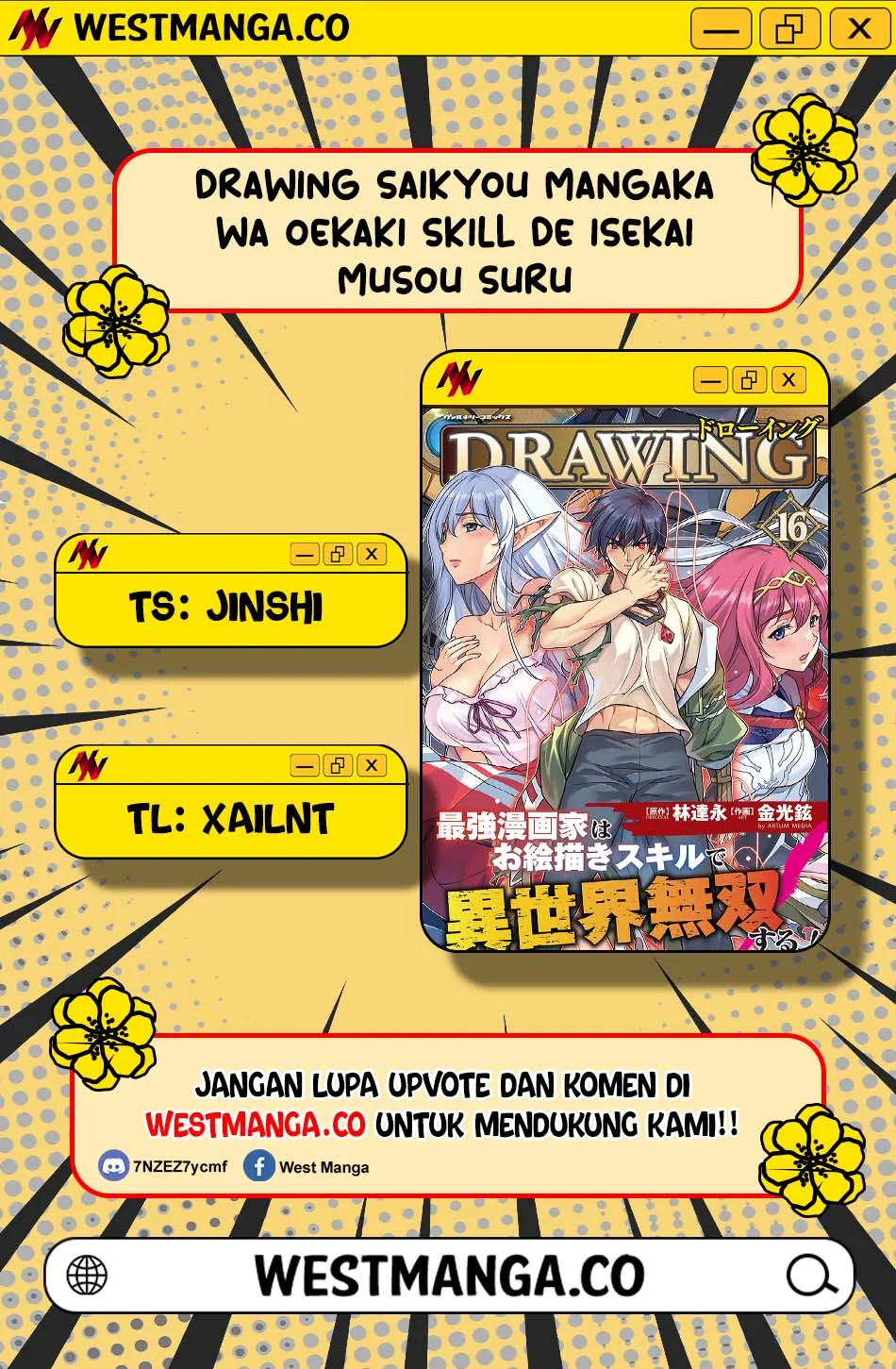 Drawing: Saikyou Mangaka wa Oekaki Skill de Isekai Musou Suru! Chapter 189 Gambar 3