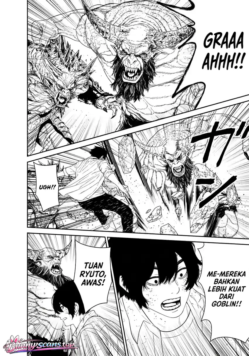 Dungeon de Tatakaitsuzukete 20-nen no Doutei Yuusha, Chijou ni Modottara Danjoubi 1:1000 no Sekai Datta Chapter 4.2 Gambar 3
