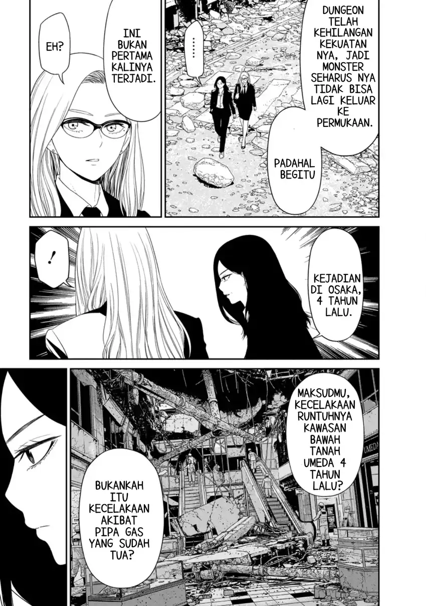 Dungeon de Tatakaitsuzukete 20-nen no Doutei Yuusha, Chijou ni Modottara Danjoubi 1:1000 no Sekai Datta Chapter 5.2 Gambar 3