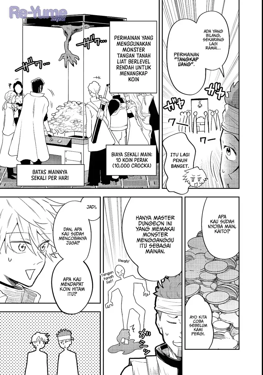 Dungeon Master Han-me ~Futsu ni Yatte mo Muri Soudakara Casino Tsukurukoto ni Shita~ Chapter 4 Gambar 6