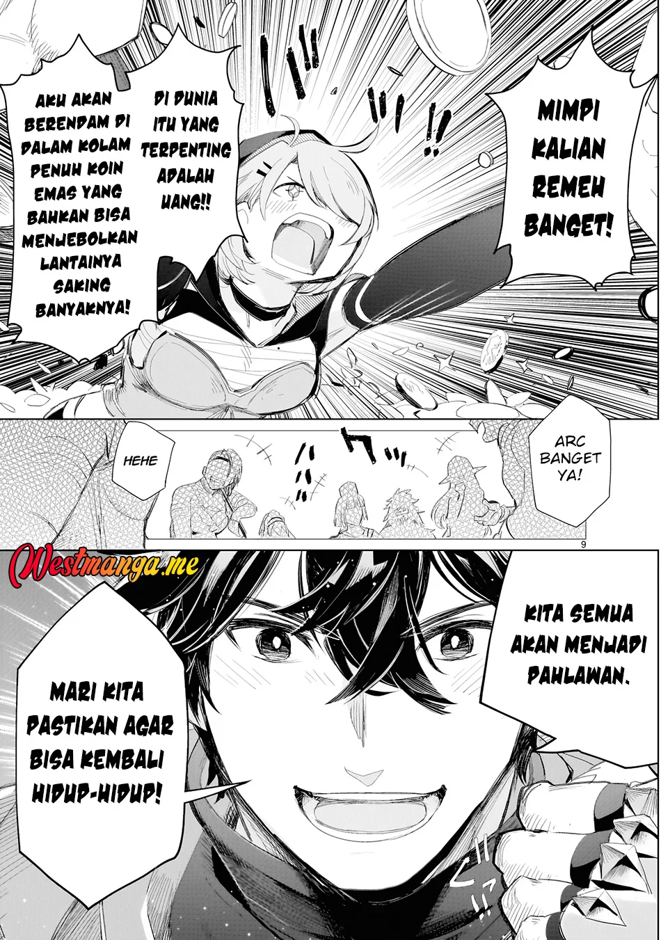 Elf Tsuma to Hajimeru Yuukyuu no Tabi ~Densetsu no Yuusha, Aisuru Elf to Tomoni 100-nen Mae ni Sukutta Sekai wo Tabisuru~ Chapter 1 Gambar 9
