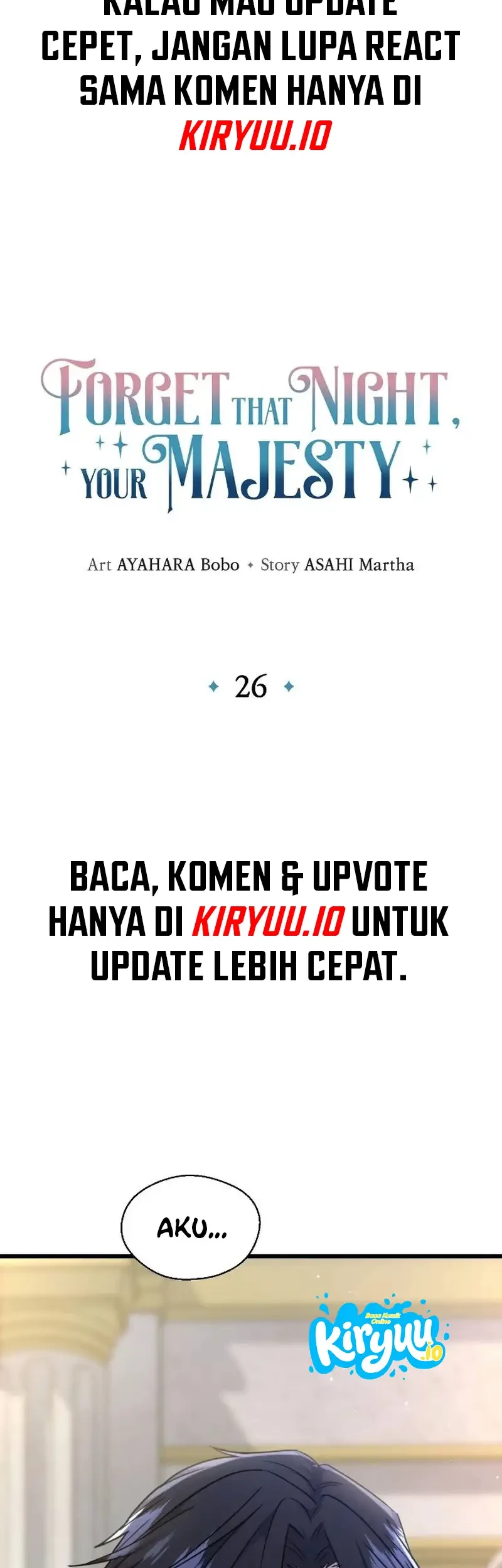 Forget That Night, Your Majesty Chapter 26 Gambar 6