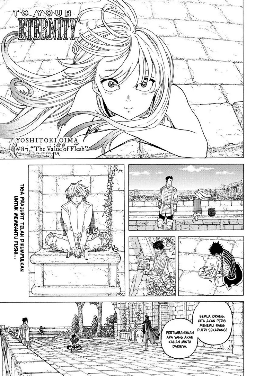 Fumetsu no Anata e Chapter 87 halaman 3