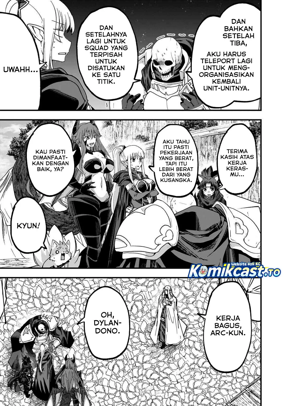 Gaikotsu Kishi-sama, Tadaima Isekai e Odekake-chuu Chapter 69.2 Gambar 3