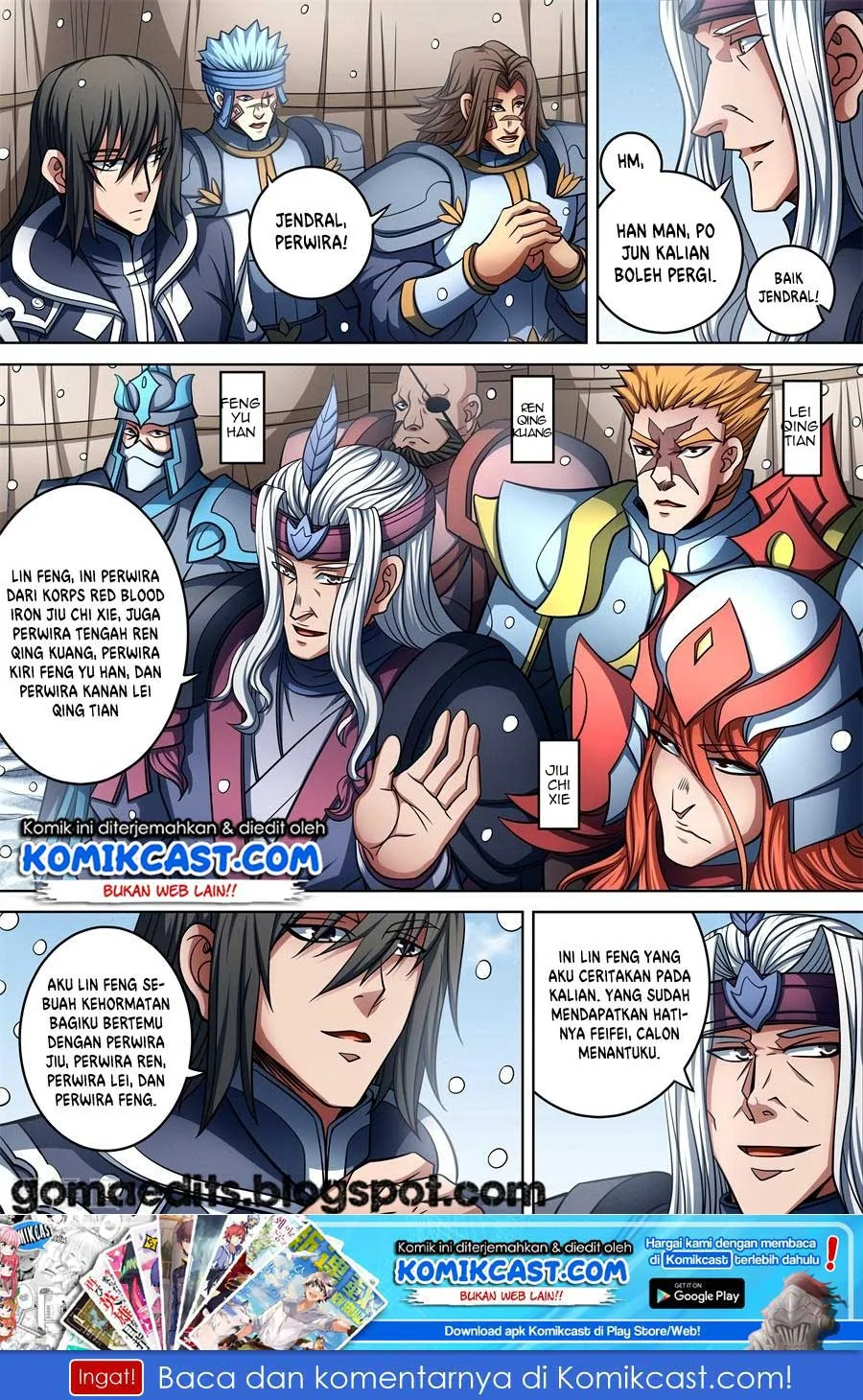 God of Martial Arts Chapter 279 Gambar 3