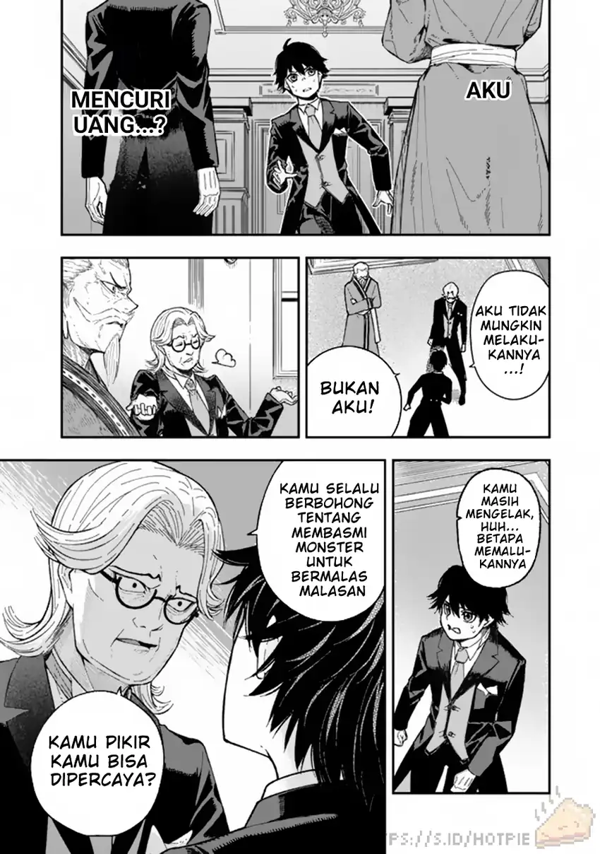 Gomi Ika da to Tsuihou Sareta Shiyounin, Jitsu wa Zense Kenja desu ~Shijou Saikyou no Kenja, Sekai Saikouhou no Gakuen ni Kayou~ Chapter 1 Gambar 6