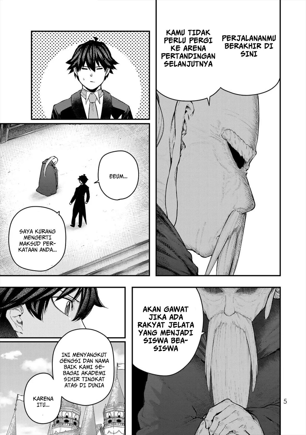 Gomi Ika da to Tsuihou Sareta Shiyounin, Jitsu wa Zense Kenja desu ~Shijou Saikyou no Kenja, Sekai Saikouhou no Gakuen ni Kayou~ Chapter 5 Gambar 7