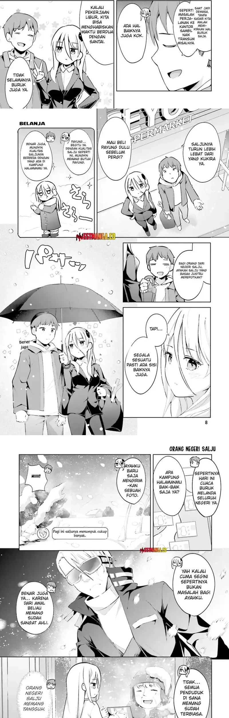 Haikei… Koroshiya-san to Kekkon Shimashita Chapter 57 Gambar 3